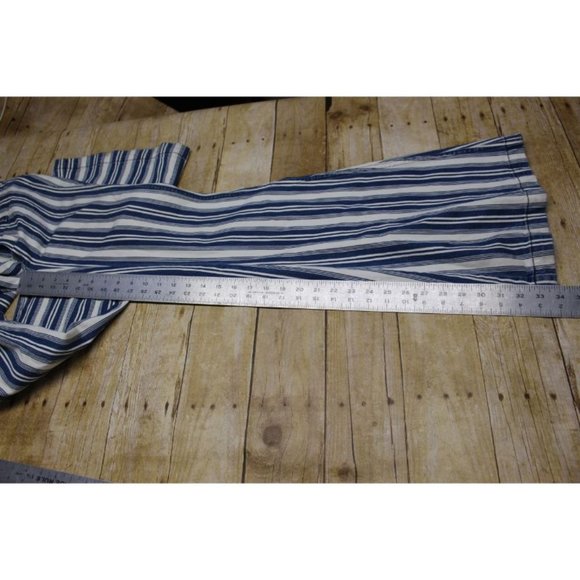 Free People Retro Striped Flare Leg jeans boho - Picture 7 of 15